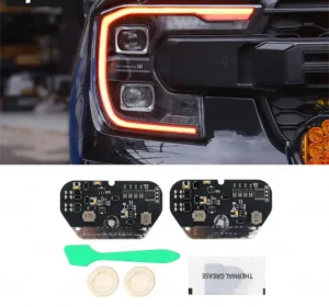 PAR DE MODULOS DE FAROS AMBAR FORD RANGER RAPTOR