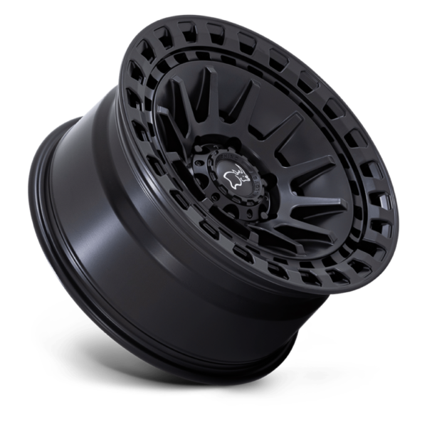 AROS BLACK RHINO BARRAGE 17X8.5 6X139.7 ET -10 NEGRO MATE