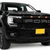MASCARA CON LETRAS LED BLANCAS FORD RANGER 2023+