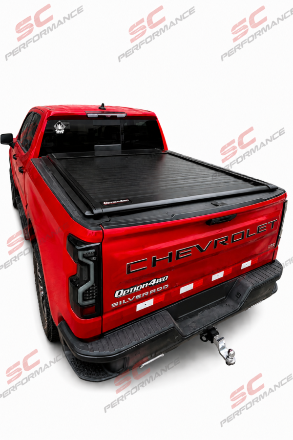 TAPA RETRACTIL ELECTRICA PARA CHEVROLET SILVERADO 2023+