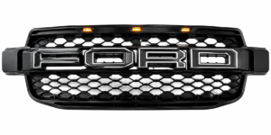 MASCARA CON LETRAS LED BLANCAS FORD RANGER 2023+