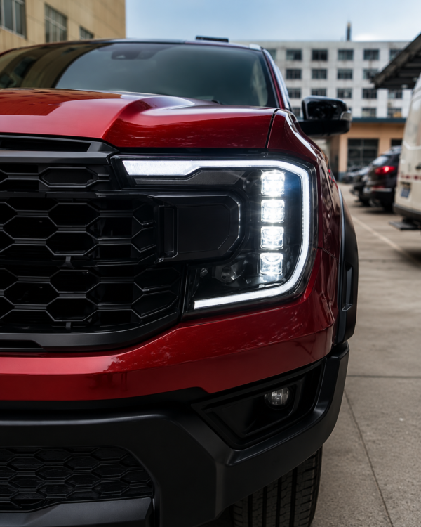 FAROS 4 LUPAS LED PARA FORD RANGER 2023+