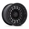 JUEGO DE AROS BLACK RHINO 17X9 6X139.7 ET -12 SAHARA NEGRO MATE