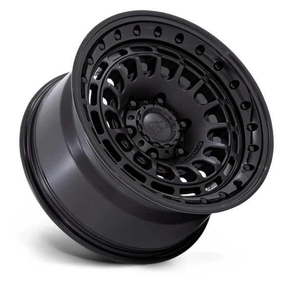 JUEGO DE AROS BLACK RHINO 17X9 6X139.7 ET -12 SAHARA NEGRO MATE