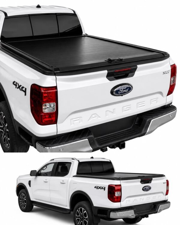 TAPA RETRACTIL MANUAL PARA FORD RANGER 2023+