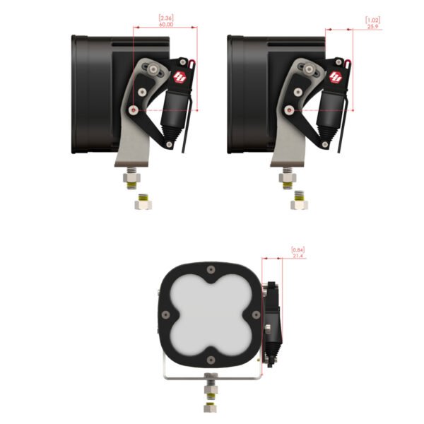 KIT DE ACTUADOR BAJA DESIGNS PARA XL STD